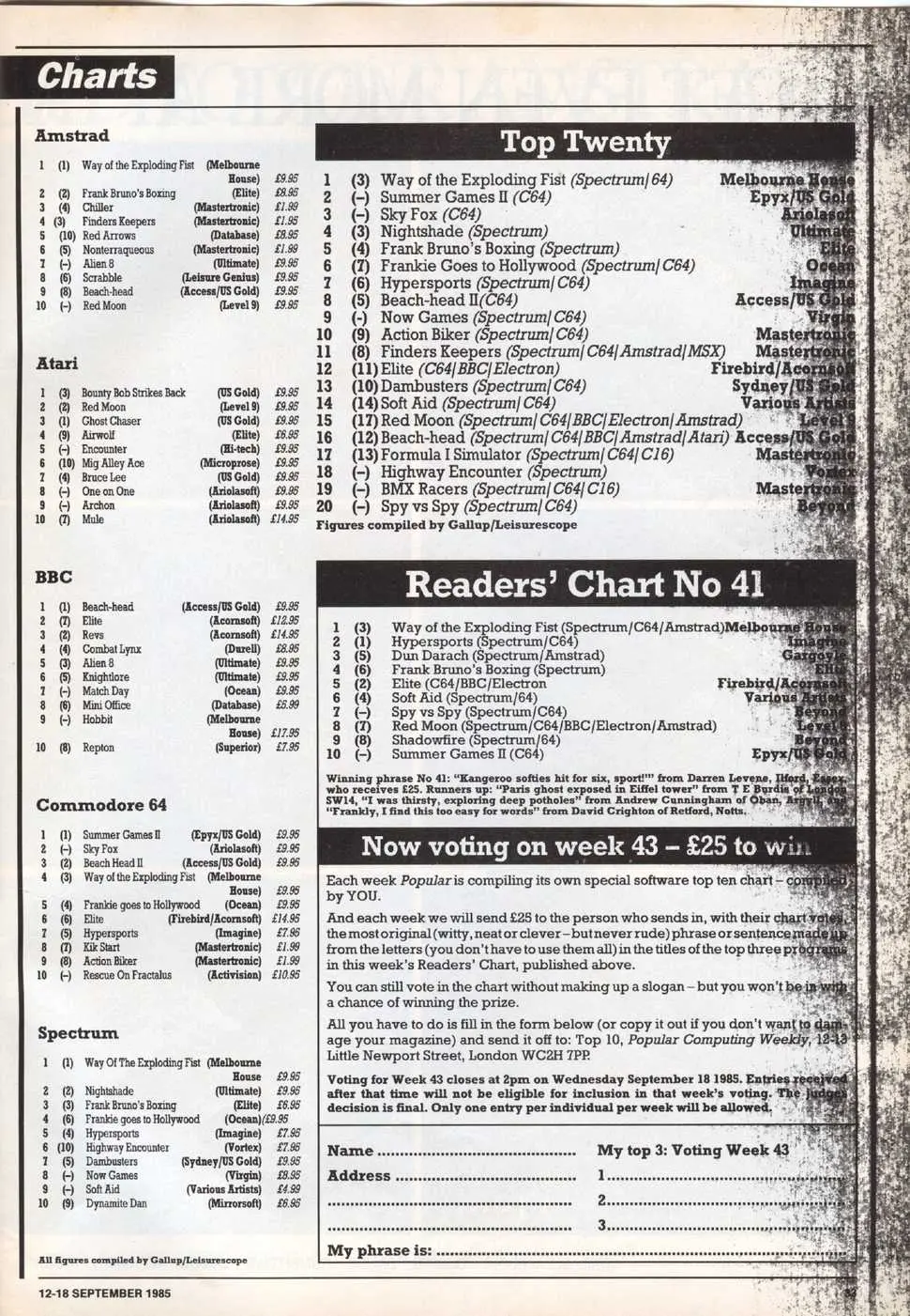 Chart Scan