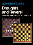 Draughts and Reversi cover by ACORNSOFT